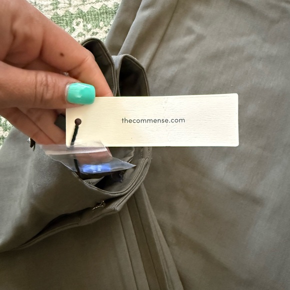 Commense olive Green Wide Leg Pants
Side Pleated High Waisted Trousers Medium - Picture 6 of 8